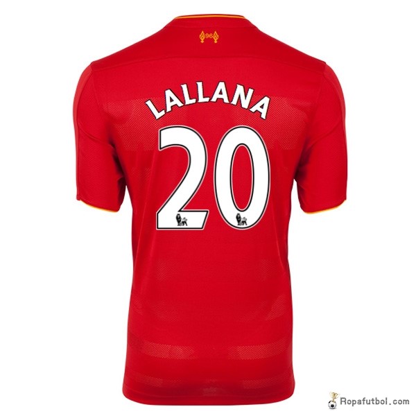Camiseta Liverpool Replica Primera Ropa Lallana 2016/17 Rojo